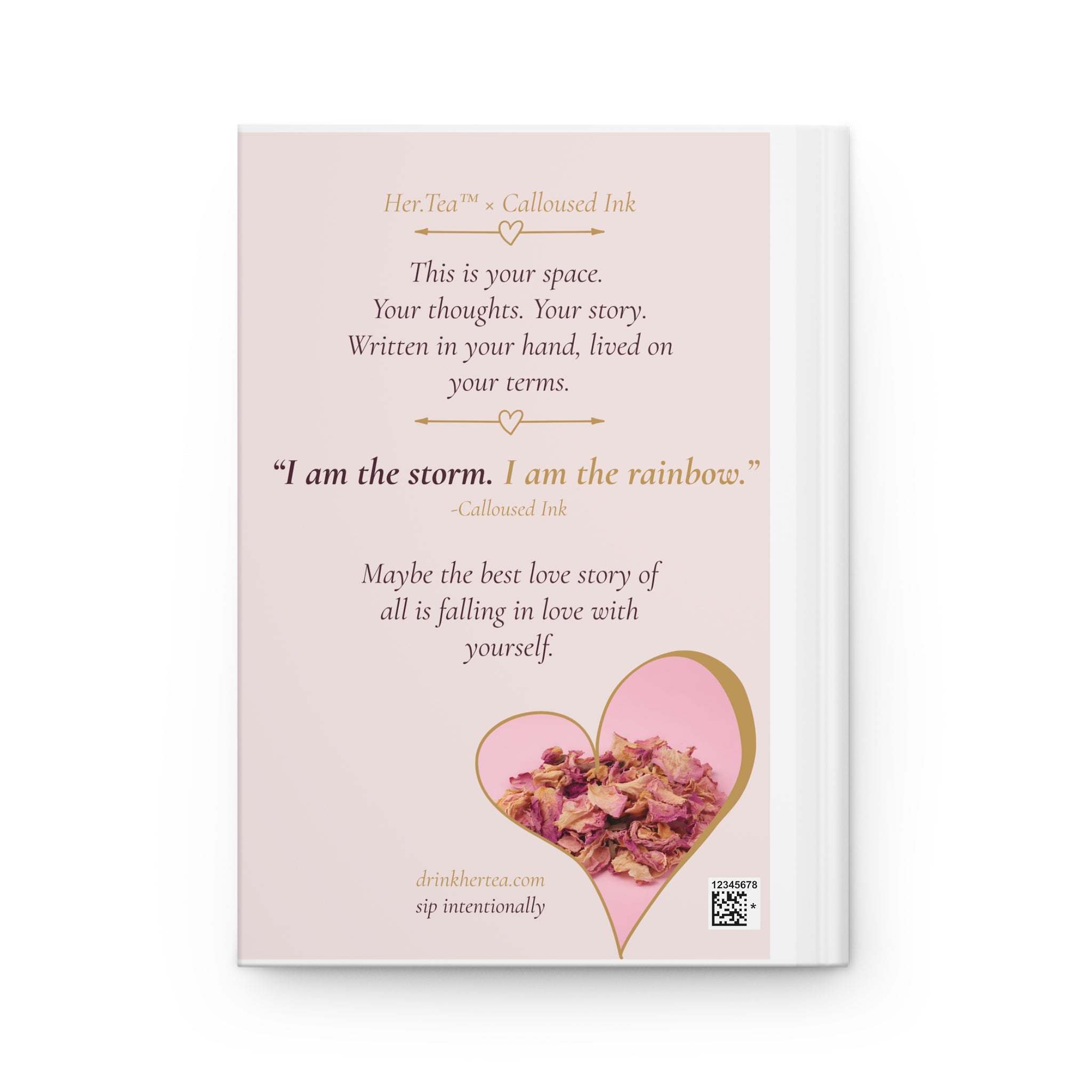 Her.Tea™ × Calloused Ink — Her Tea. Her Way. The Signature Journal