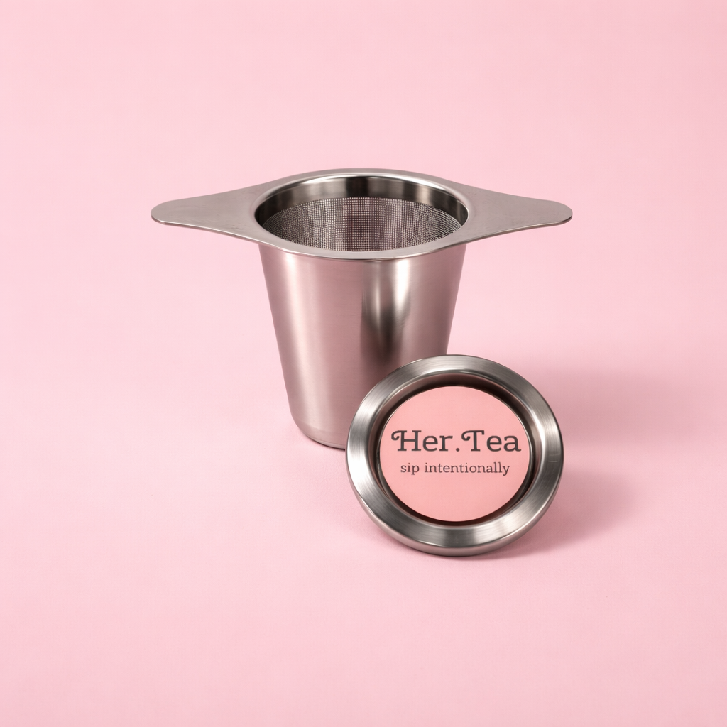 Her.Tea™ Cup Strainer — Loose Leaf Tea Infuser
